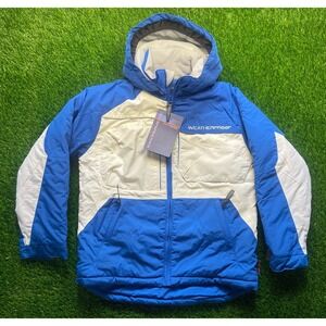 NWT Youth 10-12 XL Weatherproof Systematic SKI Jacket, top quality Blue Pockets